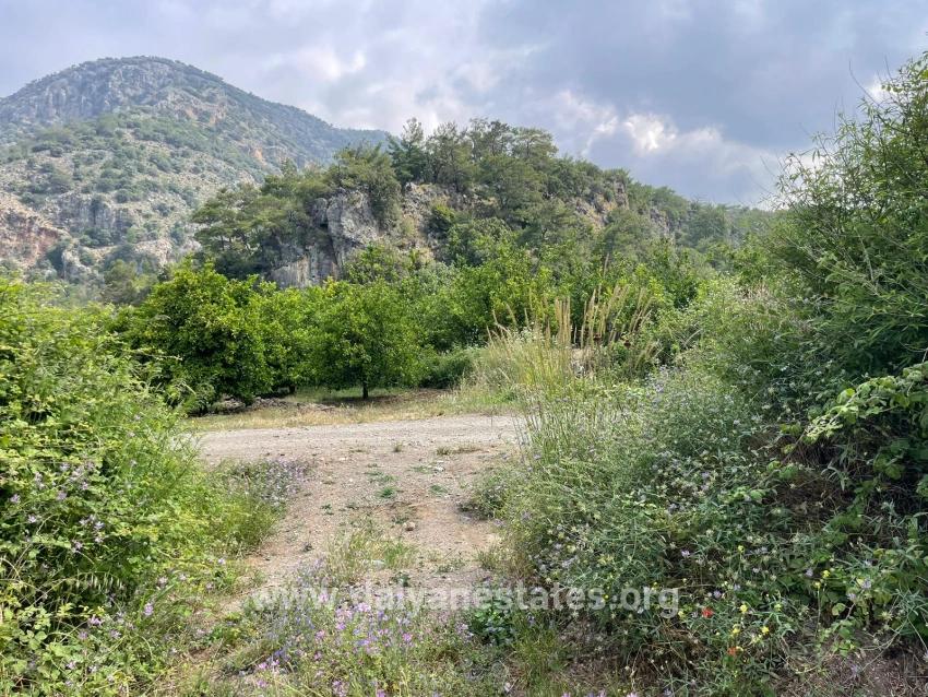 7800 M² Großes Grundstück Zum Verkauf In Gökbel, Neben Der Iztuzu Beach Road