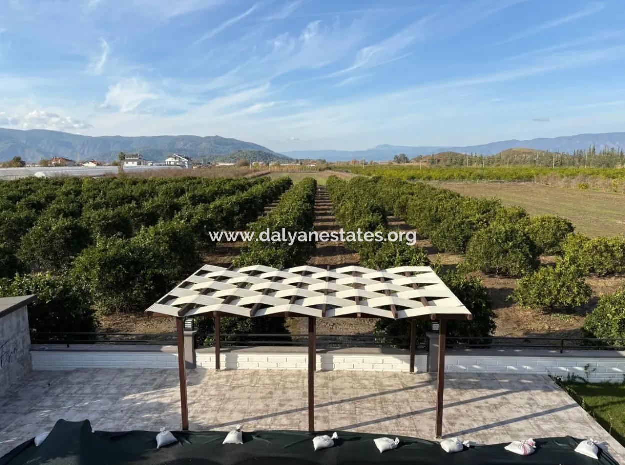 4 1 Villen Zum Verkauf Auf 14.136 M2 Feld In Eskiköy