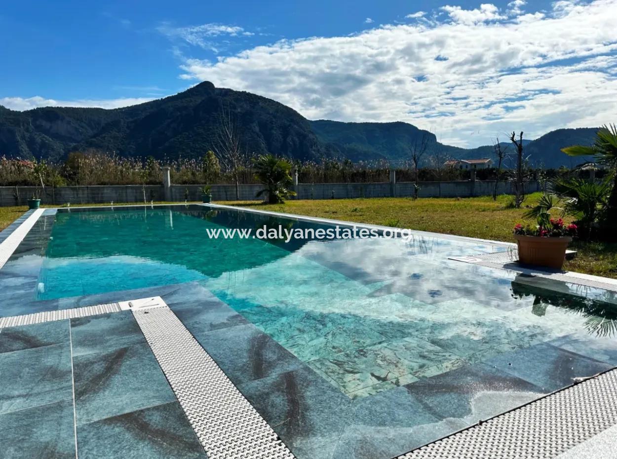 3 1 Villen Zum Verkauf Auf 5000M2 Grundstück In Dalyan Maraş