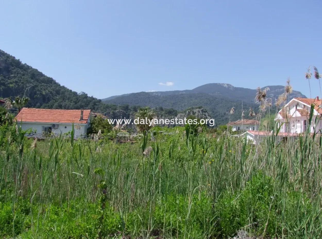 Grundstück Zum Verkauf In Dalyan 840M2 30 Zonierung Grundstück Zum Verkauf In Dalyan Gülpınar