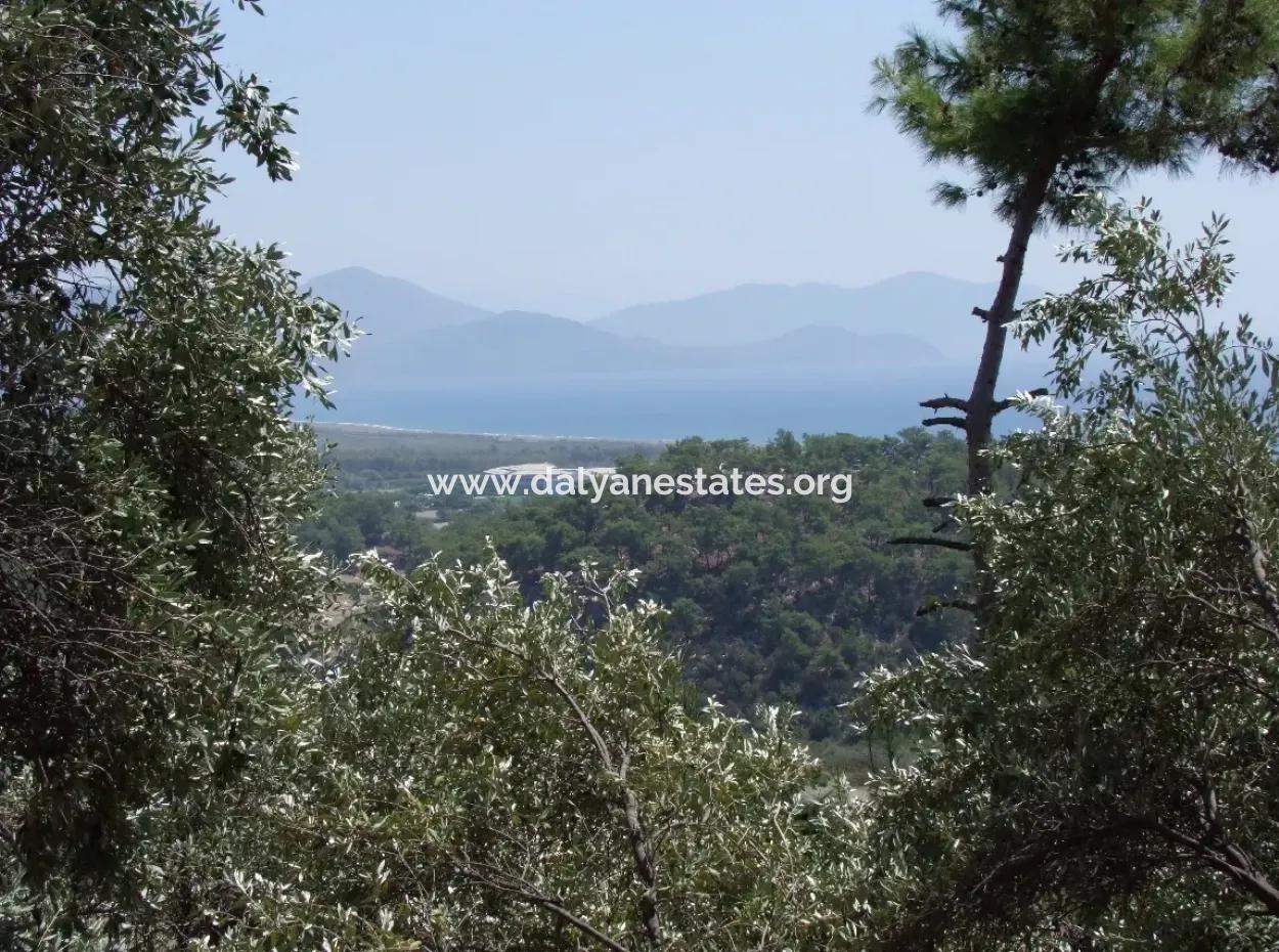 Mit Vollem Meerblick Zum Verkauf In Sarigerme, Grundstücke Zum Verkauf