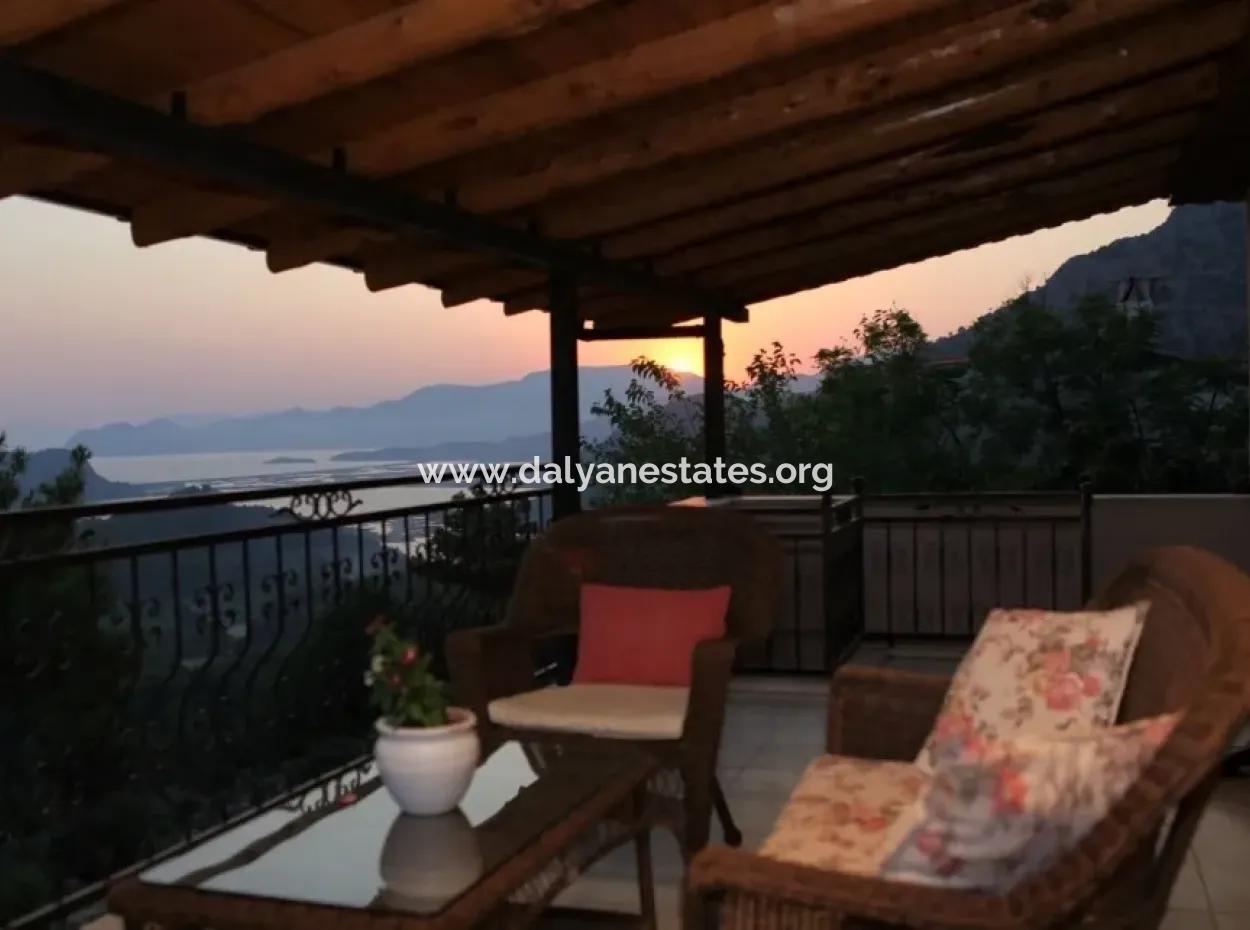 Villa Gokbel In Dalyan Iztuzu Villa Zum Verkauf Mit Meerblick Zum Verkauf In Gokbel