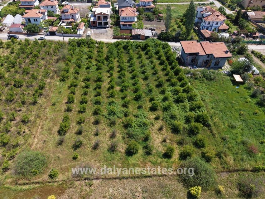 Land For Sale In Okçular, 1050m2, In The Village Residential Area.