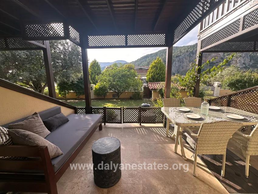 4+1 Villa For Sale In Dalyan, Right On The Canal