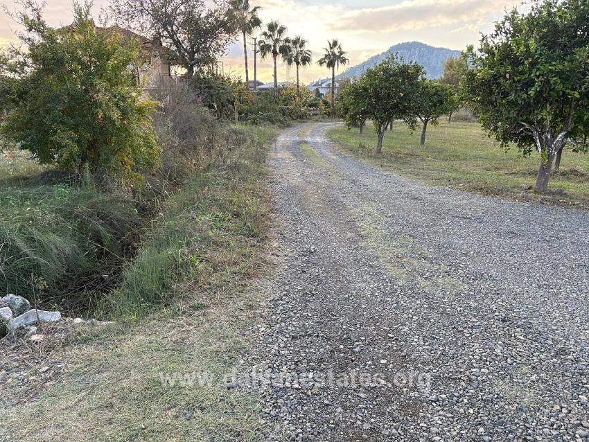 7,450 M² Plot Of Land For Sale In Dalyan With 5% Zoning.