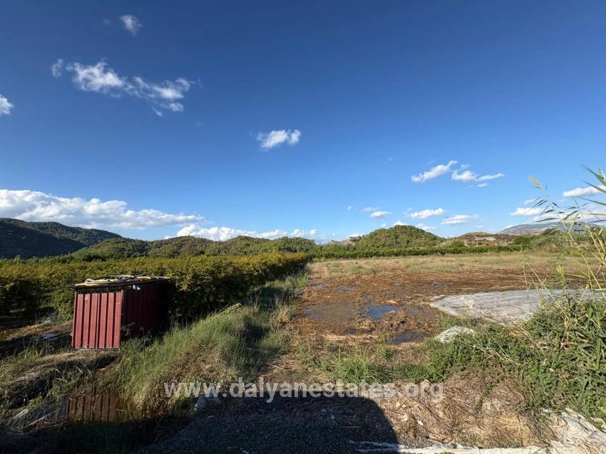 3900m2 Land For Sale With Construction Permit In Ortaca Yesilyurt