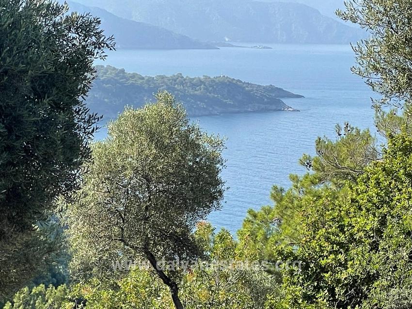 Bargain Real Estate Land For Sale With Sea View In Ekincik Çandır Arasın