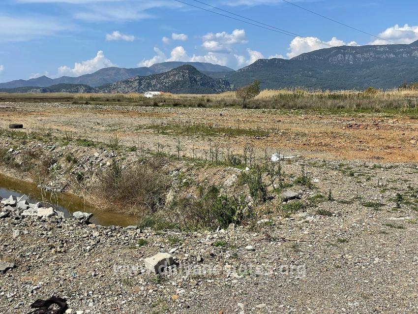 19,600 M² Plot Of Land For Sale, Located Directly On The Road To Dalyan Iztuzu Beach.