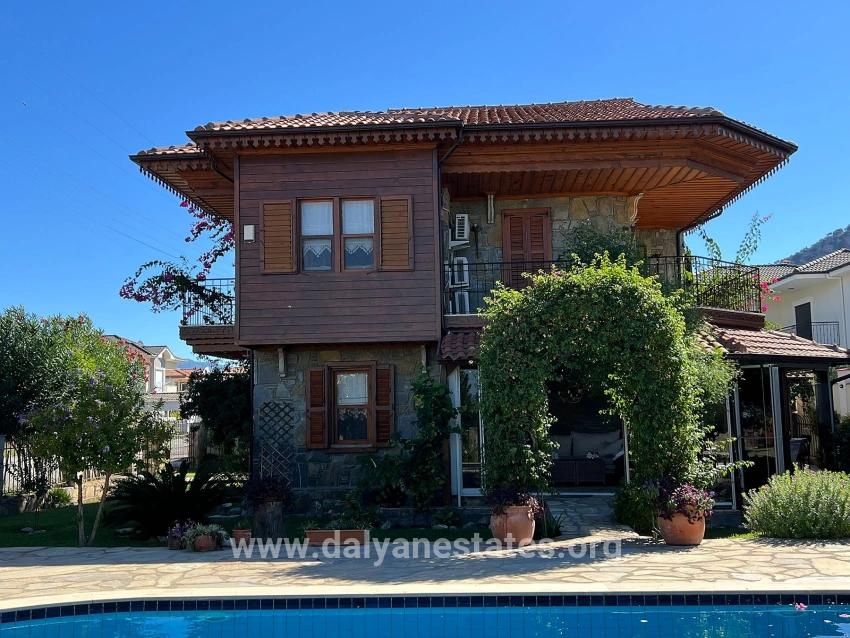 Stone Villa For Sale In Dalyan Gülpınar On A 580m2 Plot