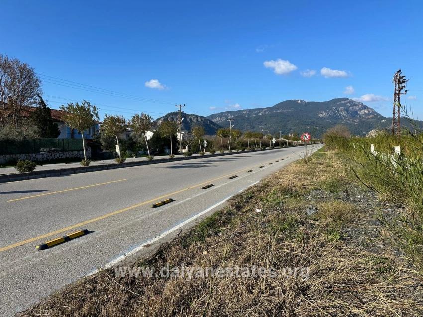 5,111 M² Commercial-residential Land For Sale, Located Right On The Main Road In Dalyan