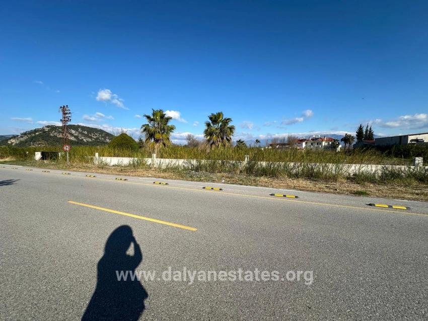5,111 M² Commercial-residential Land For Sale, Located Right On The Main Road In Dalyan