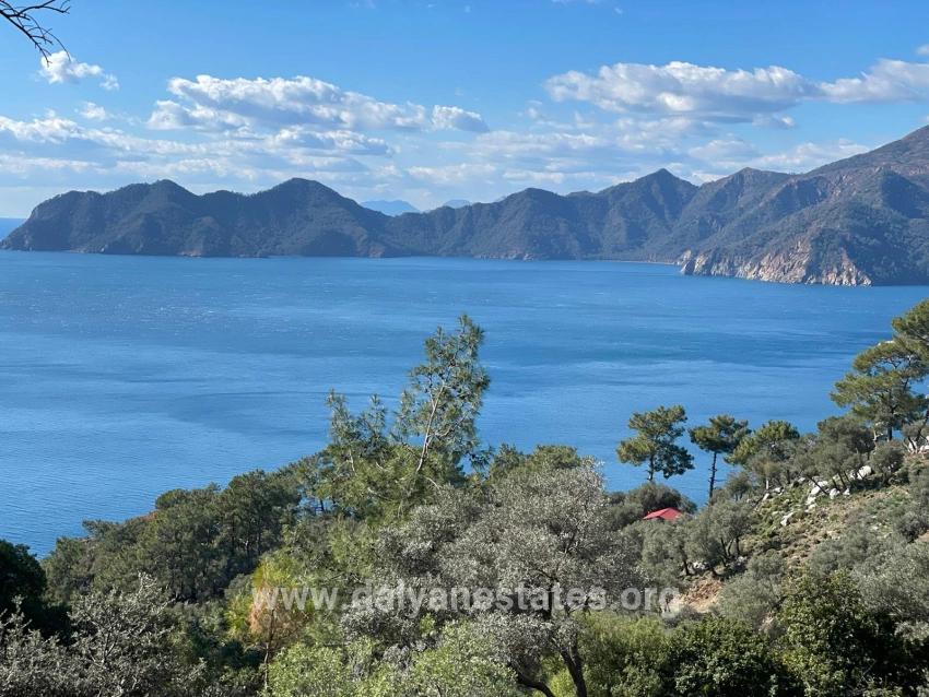 Çandır 20.000m2 2b For Sale With Full Sea View