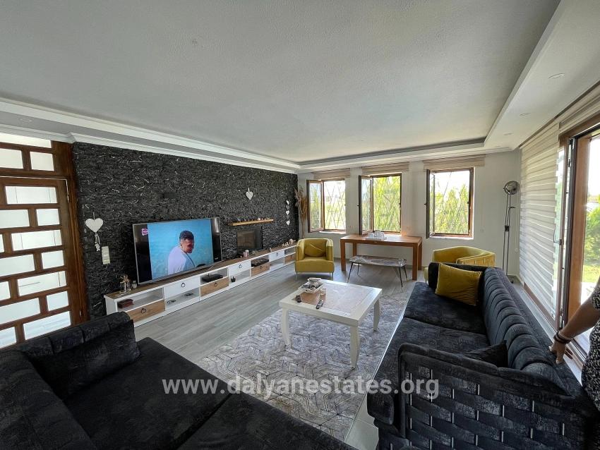 Luxury 4+1 Villa For Sale On A 7000m2 Plot With Dalyan Iztuzu Beach View