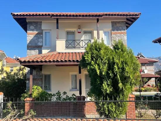 3+1 Villa For Sale In A Site In Dalyan