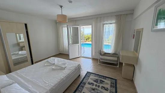 Villa 4+1 for sale with lake and sea view In Gökbel, Dalyan