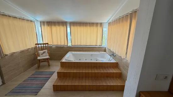 Villa 4+1 for sale with lake and sea view In Gökbel, Dalyan