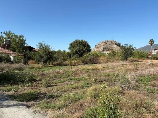 In Dalyan 3.180m2 %5 zoned for sale plot