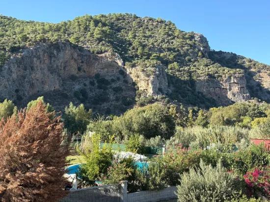 Villa for sale, 4+1, with a view of king tombs In Dalyan, Maraş