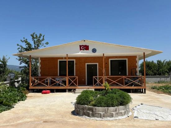 120m2 Detached Wooden House On A 2500m2 Field In Dalyan Karadağ Area