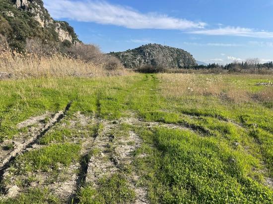 6800 M2 Plot Of Land For Sale In Dalyan With 5% Residential Zoning.