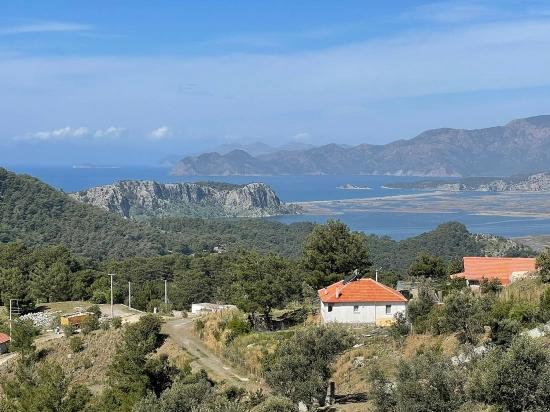 Vip Villa For Sale In Gökbel, On A 5000m2 Plot With Full Sea View.