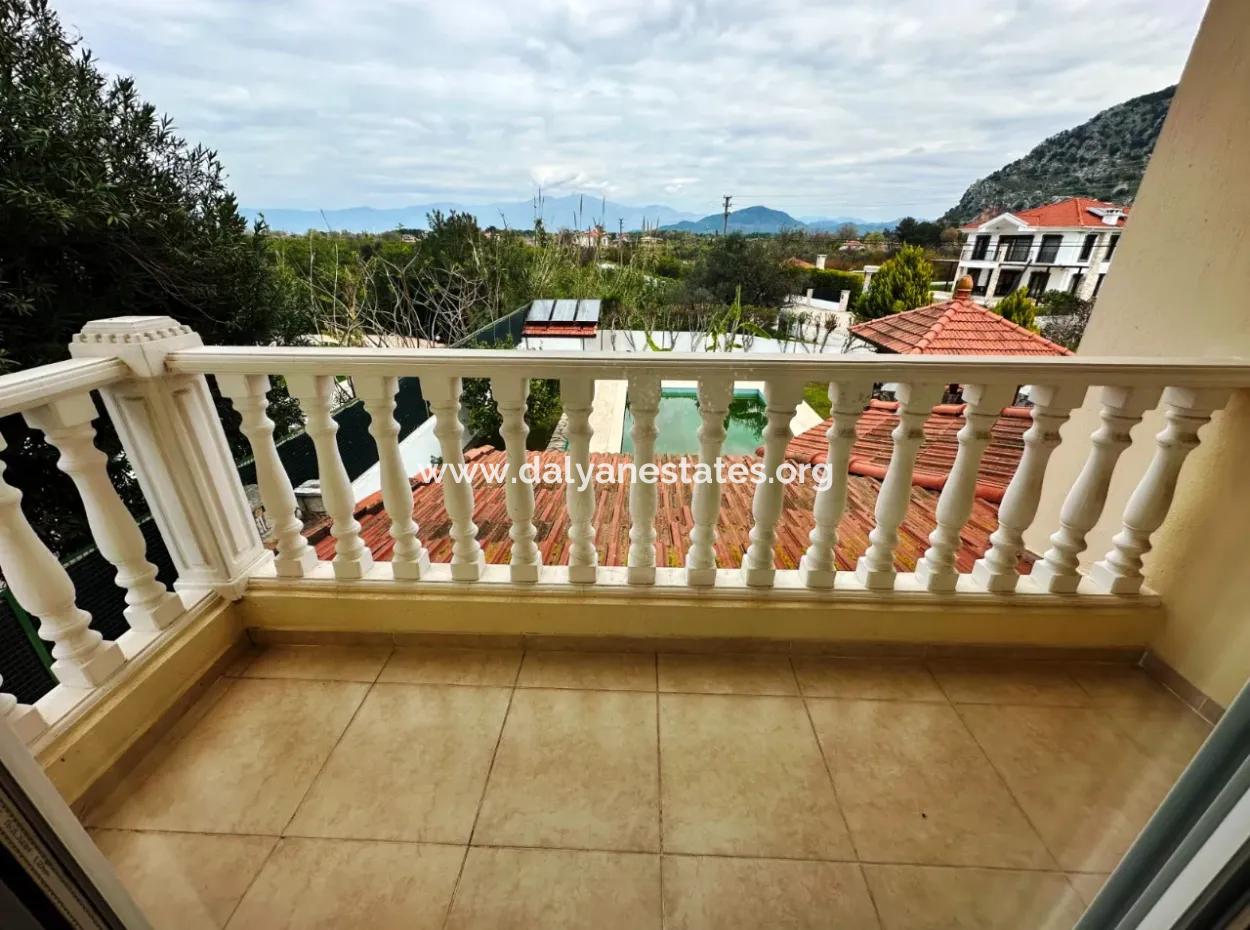 3 1 Villas For Sale In A Plot Of 645M2 In Arıkbaşı, Dalyan