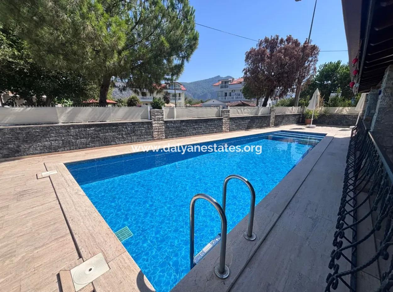 5 1 Villas For Sale In A Plot Of 301M2 In Dalyan Center