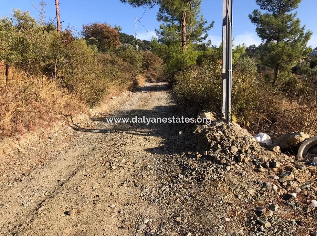 Gökbel Land For Sale 1000M2 Land For Sale With Sea Views