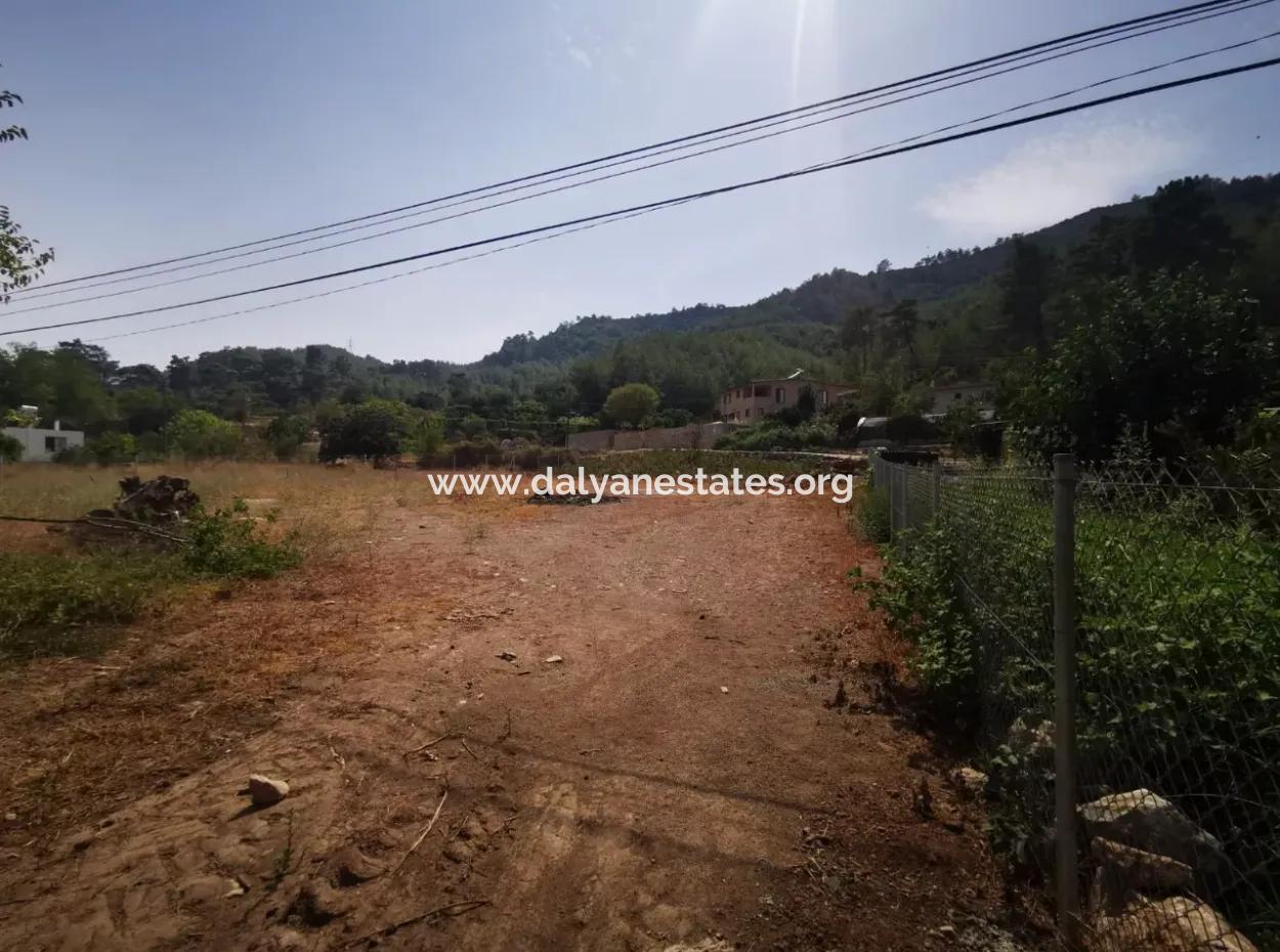 1245M2  Land For Sale In Marmaris Çamlı