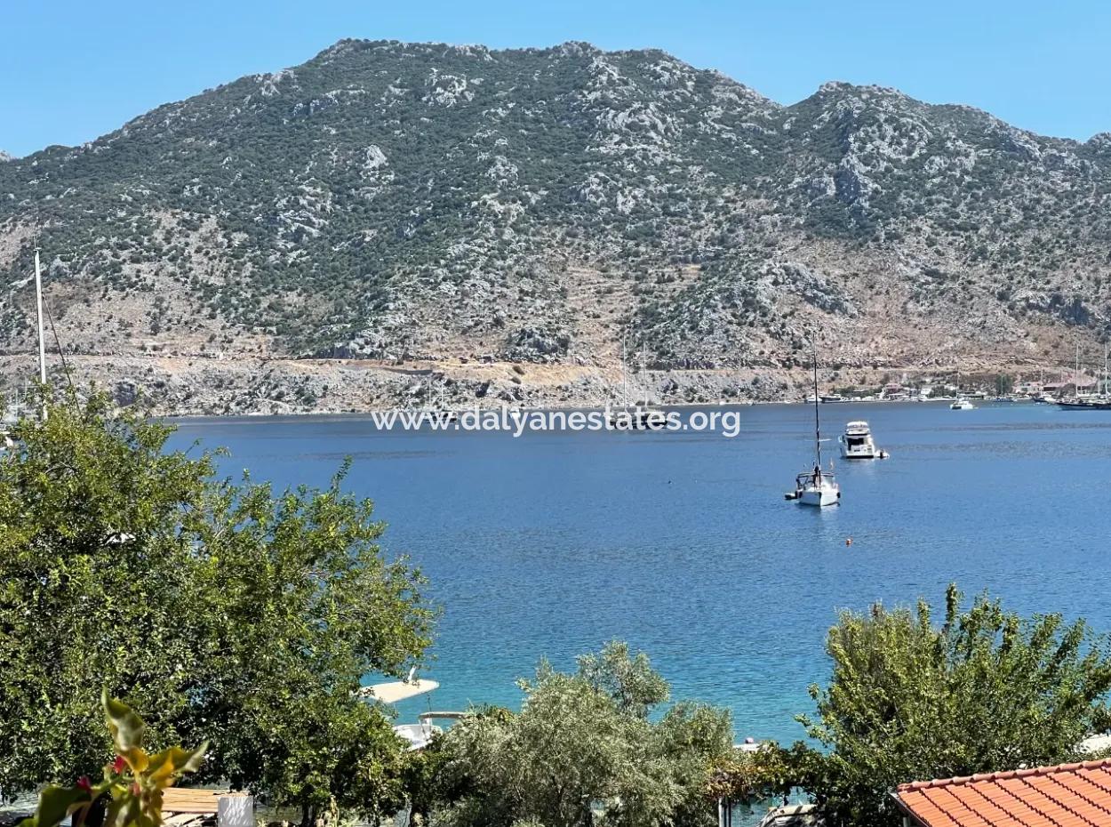 Apart Hotel For Sale In 448M2 Plot Of Land Near The Sea In Selimiyede With Sea View