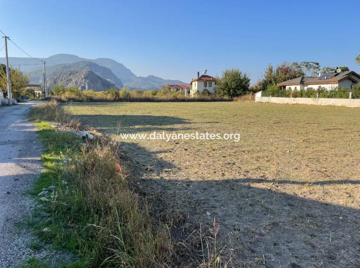 4 Parcels Side By Side Close To The Center In Dalyan 2140M2 Land For Sale