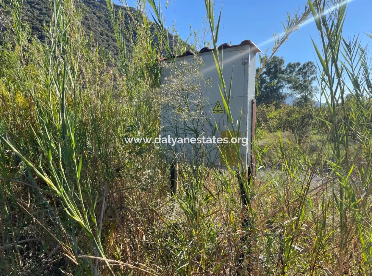 Land For Sale In Dalyan Close To The Center Of 6600M2