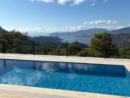 2 1 Rental Villas With Full Sea View In Gökbelde