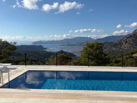 2 1 Rental Villas With Full Sea View In Gökbelde