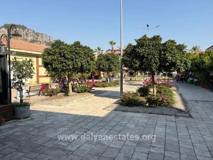 Dalyan merkezde 45m2 satılık dükkan