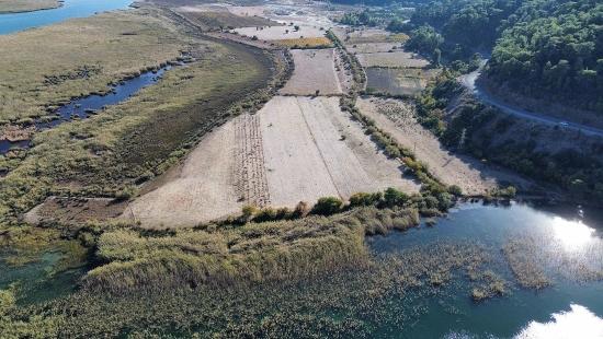 Çandır'da Göle Sıfır 3210m2 Satılık 2b Arazisi