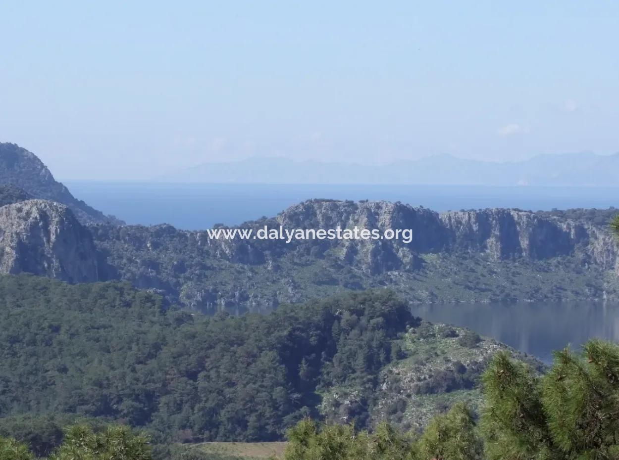 Gökbelde Satılık Tarla Arsadeniz Manzaralı Satılık Arsa