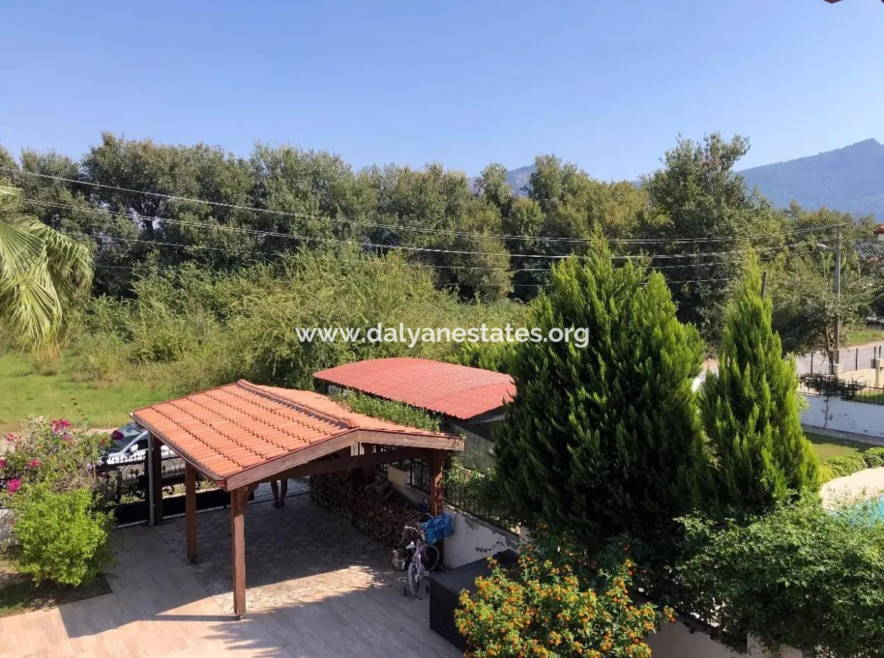 Dalyan'da 575M2 Arsa İçinde 4+1 Satılık Villa