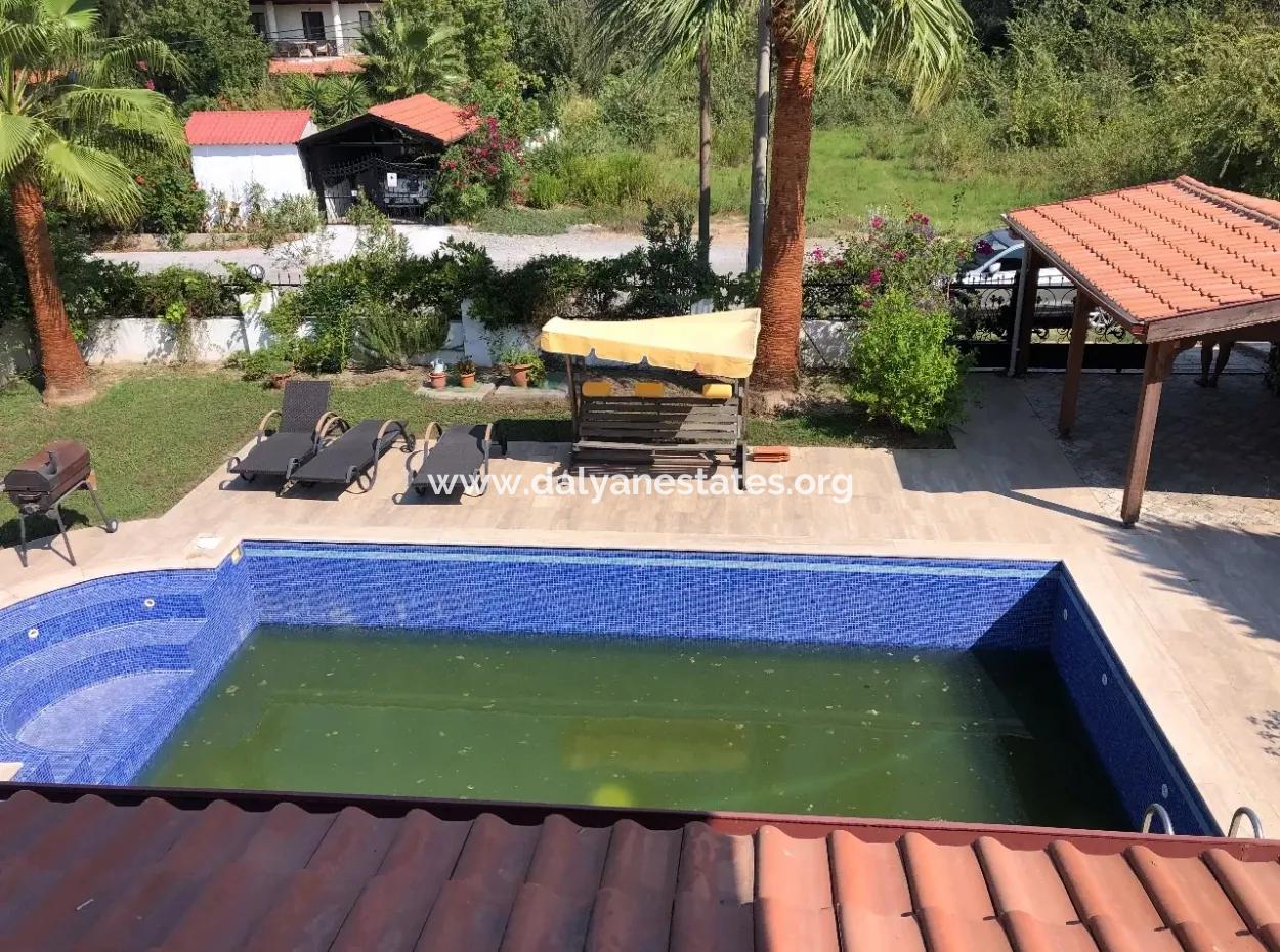 Dalyan'da 575M2 Arsa İçinde 4+1 Satılık Villa