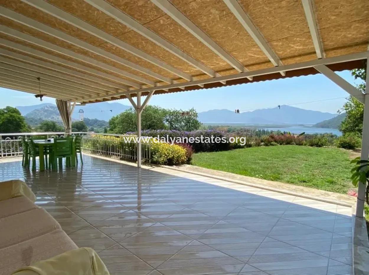 Çandır Deniz Manzaralı Satılık 4+2 Villa Ev