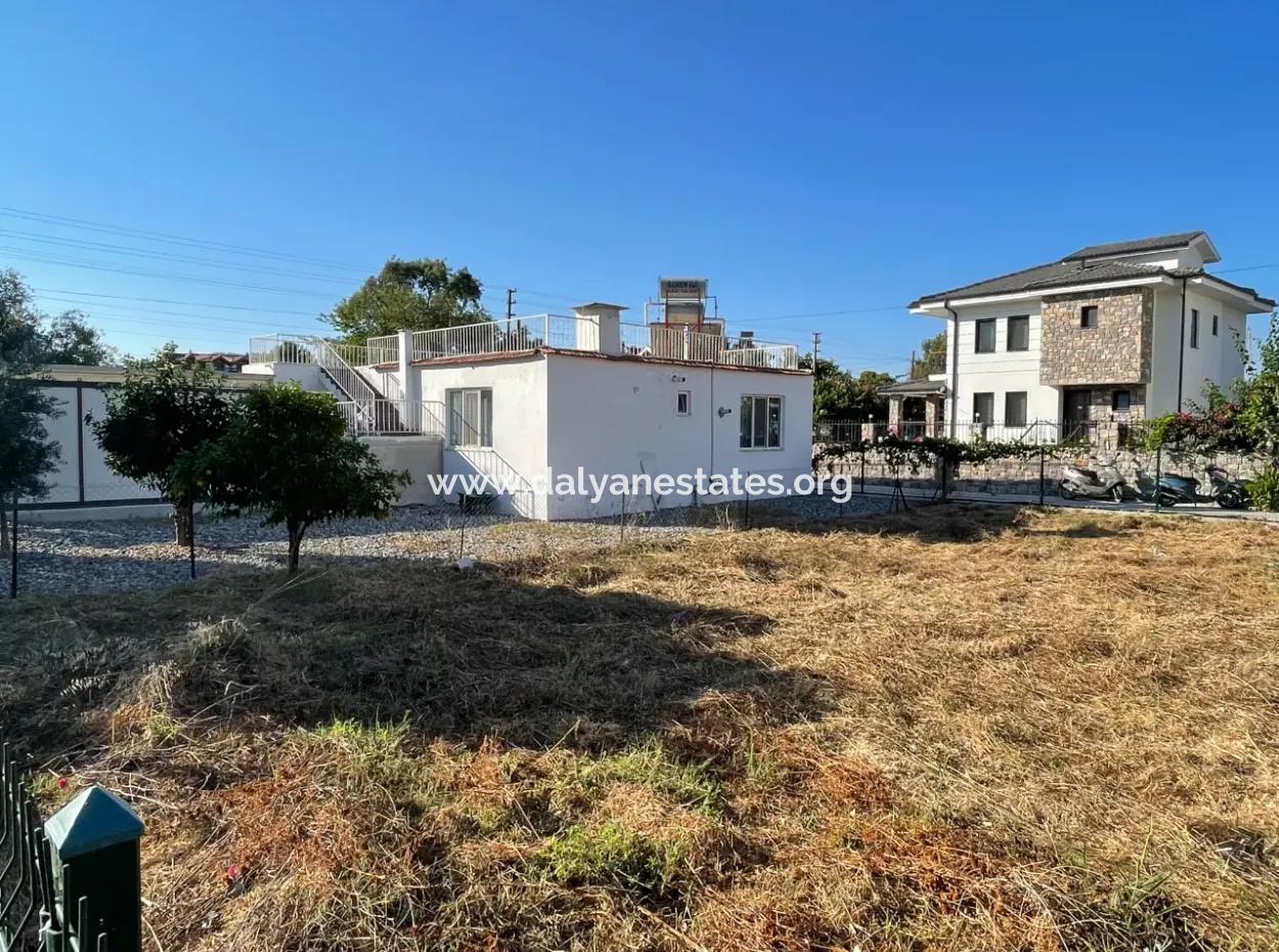 Dalyan Maraşda 677M2 Arsa İçinde Satılık Mustakil Villa Ev