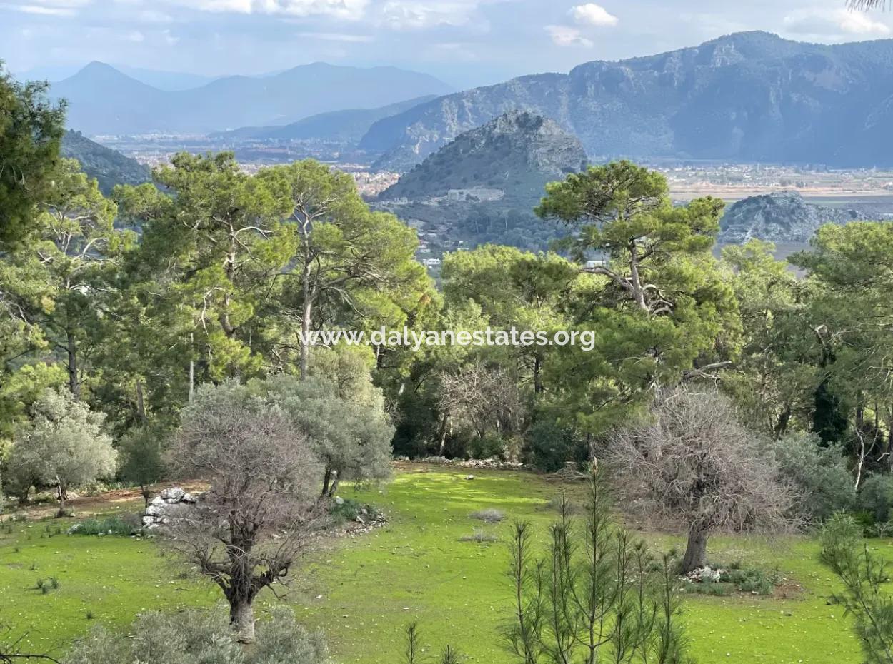 Çandır'da Deniz Göl Manzaralı Satılık 10,707M2 2B Tarlası